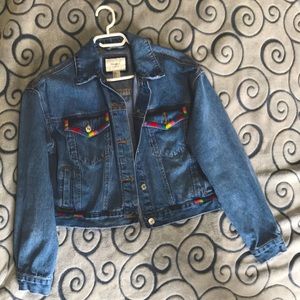 Cropped Jean Jacket